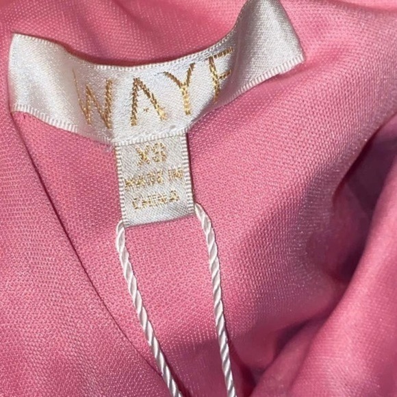 New WAYF Pink mini dress - Picture 7 of 8